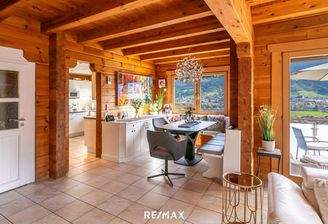 Essen mit Ausblick und Küche