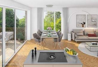 Beispiel Wohnzimmer Etagenwohnung Hs. 6