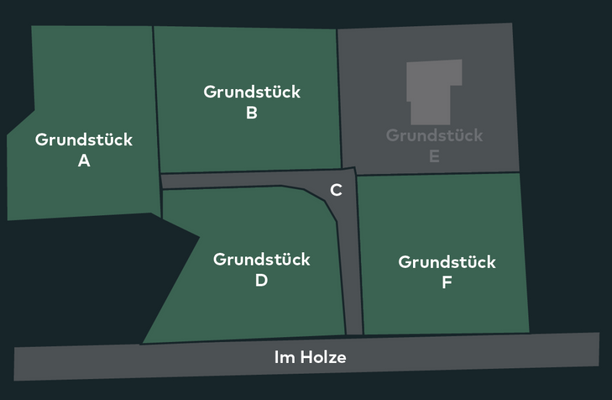 Lageplan Grundstück A