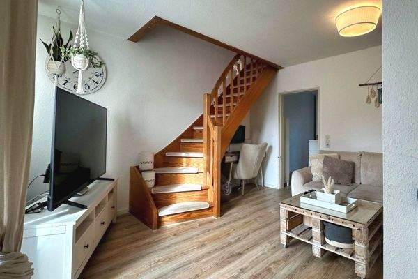 WE 3.OG 3.1 Treppe zum Schlafzimmer im DG