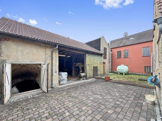 Scheune Außenansicht