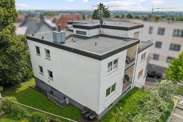 Luftbild des 5-Parteien-Hauses 