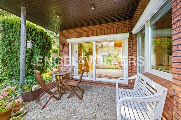 Überdachte Terrasse