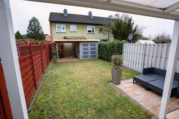 Garten und Gartenhaus