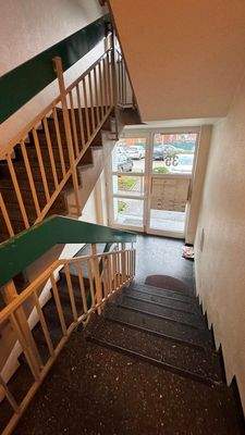 gepflegtes Treppenhaus