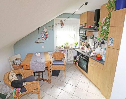 Dachgeschoss: Küche