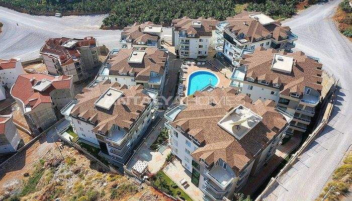 Turnkey Properties with Castle and Sea View in Alanya