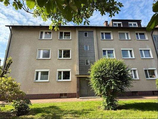 Eingangsseite Wohnanlage