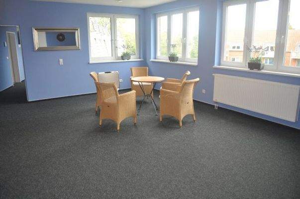 Aufenthaltsbereich auf der jeweiligen Etage 