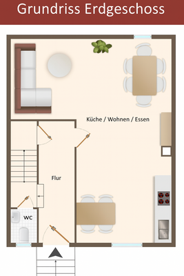 Erdgeschoss Grundriss