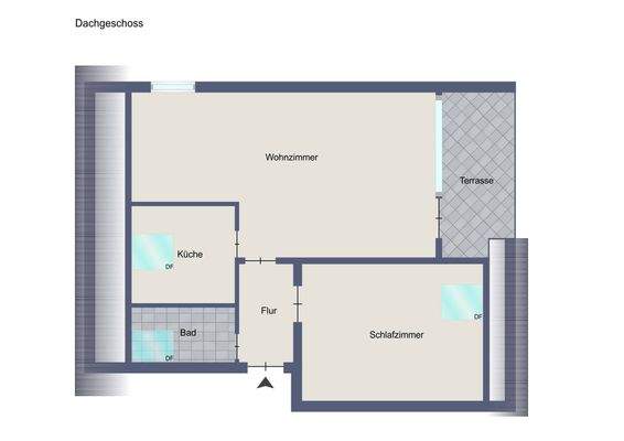 Grundriss-Illustration