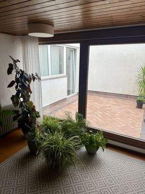 innenliegende Terrasse