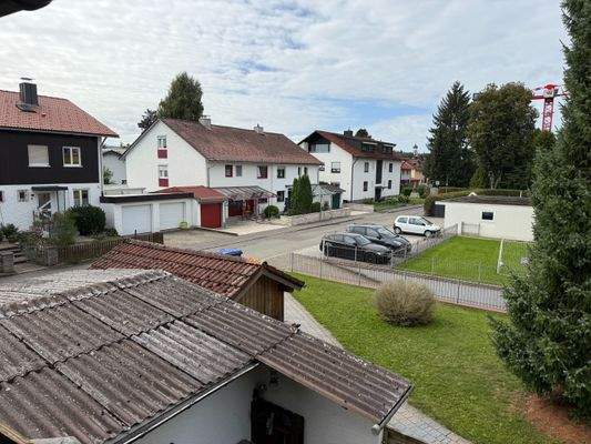 1.OG: Blick vom Balkon