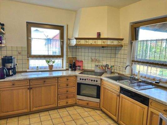 urige Landhausküche inklusive