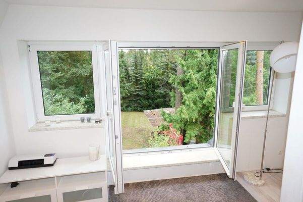 Gartenblick vom OG aus 2