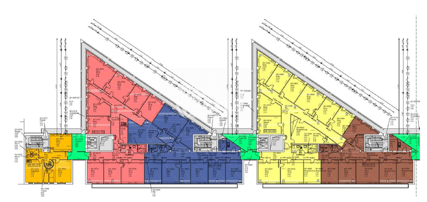 Grundriss 1.OG BT A & BT B