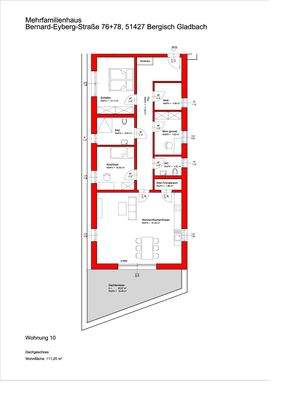 Grundriss WE 10