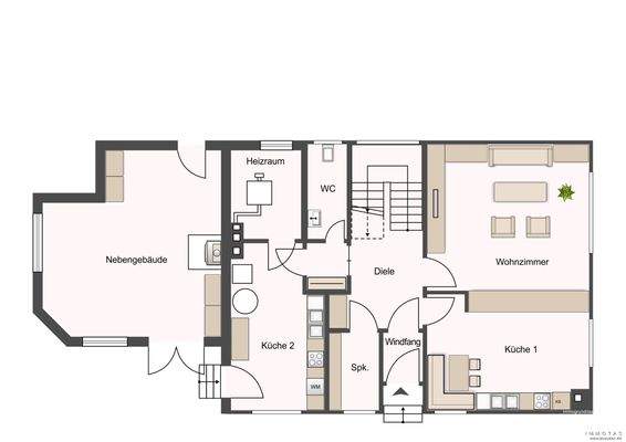 Grundriss Erdgeschoss