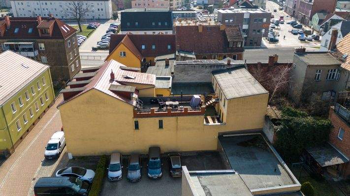 Mehrfamilienhaus Seitenansicht