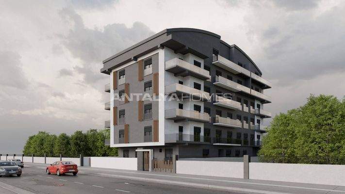 Apartments with Indoor Parking in Antalya Muratpasa