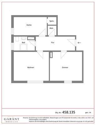 Grundriss ETW Wolfen