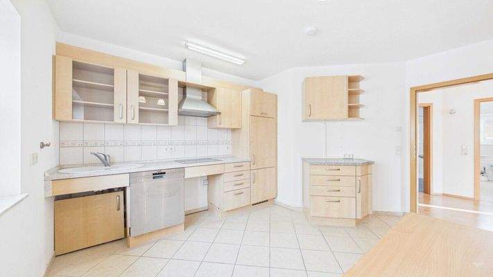 Einliegerwohnung - rollstuhlgerechte Küche