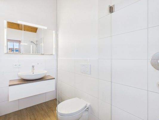 Duschbad im Obergeschoss