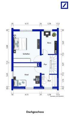 Grundriss Obergeschoss
