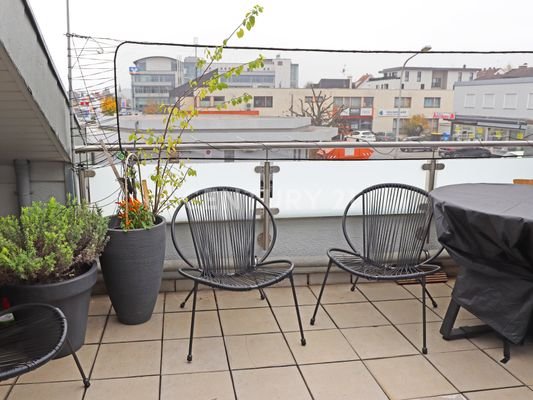 Loggia der Wohnung