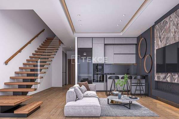 Apartments with Communal Swimming Pool in Bahçeli Girne