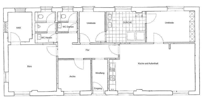 Grundriss Gebäude 3 Erdgeschoss