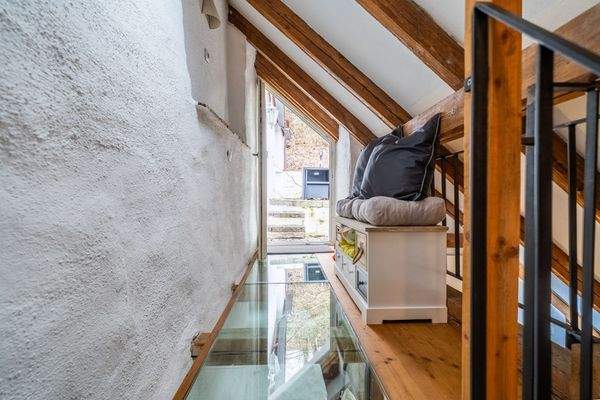 Galerie mit Zugang Terrasse