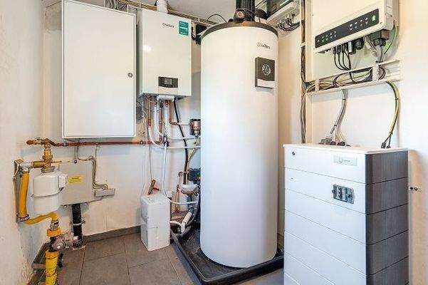 Anlagentechnik im Hauswirtschaftsraum