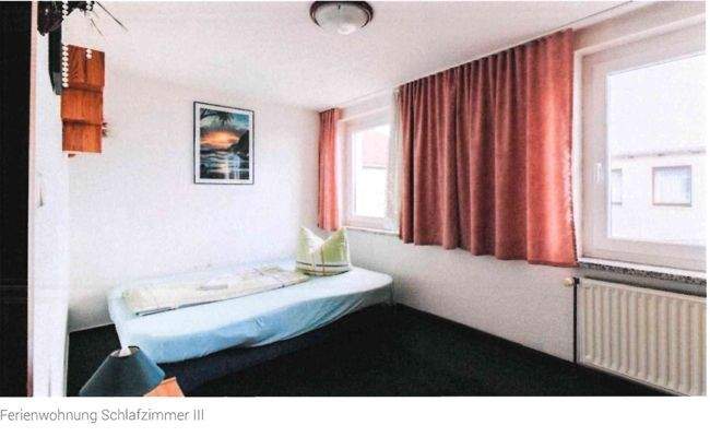 Ferienwohnung Schlafzimmer 3