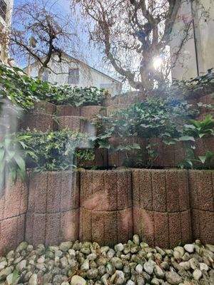 Blick aus Zimmer Souterrain