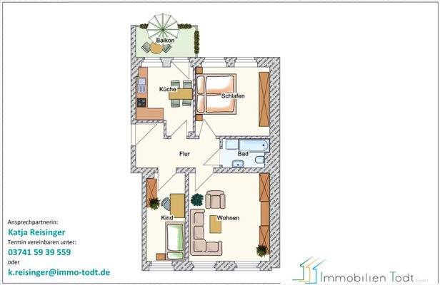 Plauen, Seumestr. 78, 2.OG links