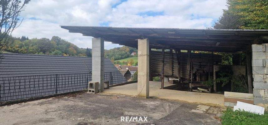 Nebengebäude von oben