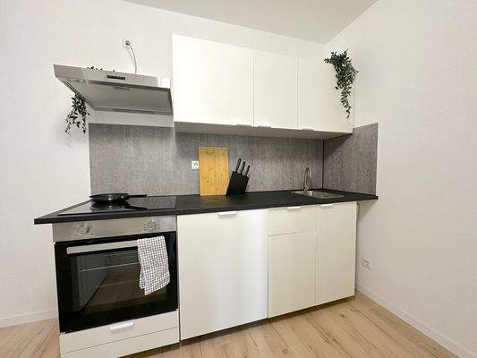 Moderne Küchenzeile