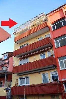 Rückansicht Gebäude