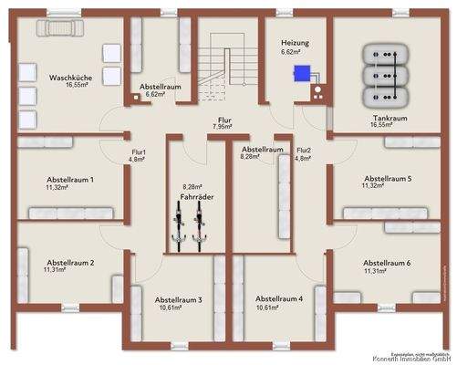 Grundriss Untergeschoss