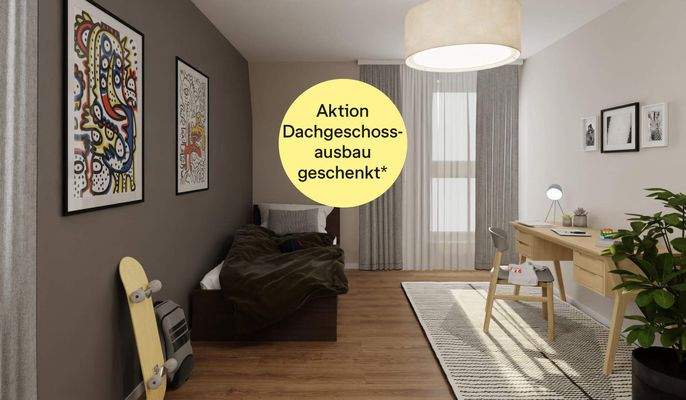 Aktion Dachgeschossausbau geschenkt*