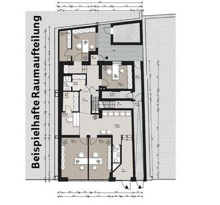 Beispielhafter Grundriss
