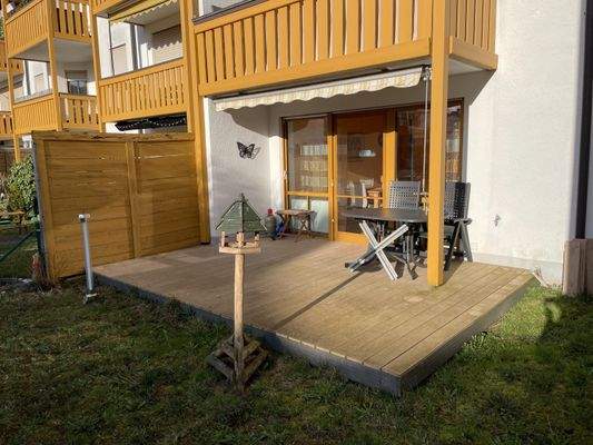 große West-Terrasse