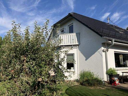 Giebelansicht Garten