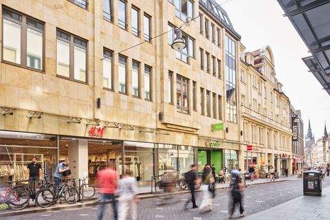 Halle Ladenlokale, Ladenflächen 