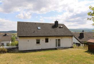 Rückansicht mit Garten