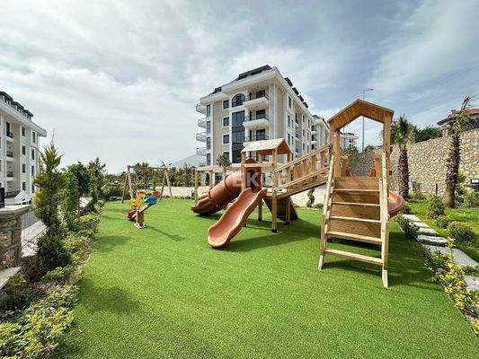 Chic Apartments in a Complex within Nature in Alanya