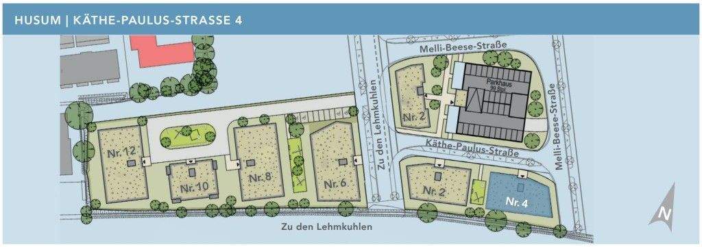 Lageplan Haus Nr. 4