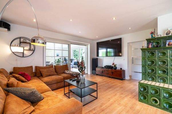 Wohnen, Essen und Küchenbereich Haupthaus