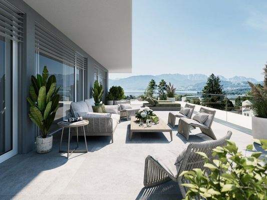 ZU MIETEN 4-Zimmer-Penthouse in Gmunden